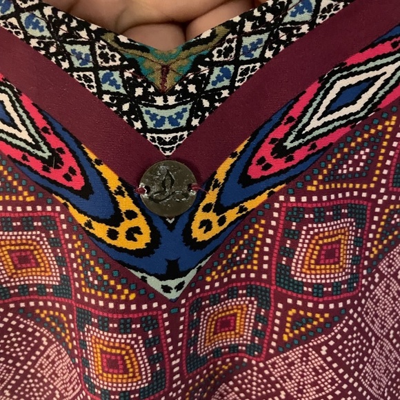 PrAna Swim Lahari Collection One Piece Swimsuit Pomegranate Marrakech Large - Picture 8 of 9